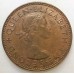 NEW ZEALAND 1965 . HALF 1/2 PENNY . ERROR . PLANCHET FLAW